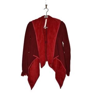 LULULEMON $128 Presence of Mind Jacket Deepest‎ Cranberry Size 2